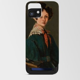 Jean-Baptiste-Camille Corot "Mme Lemaistre, née Blanche Sennegon, Niece of Corot" iPhone Card Case