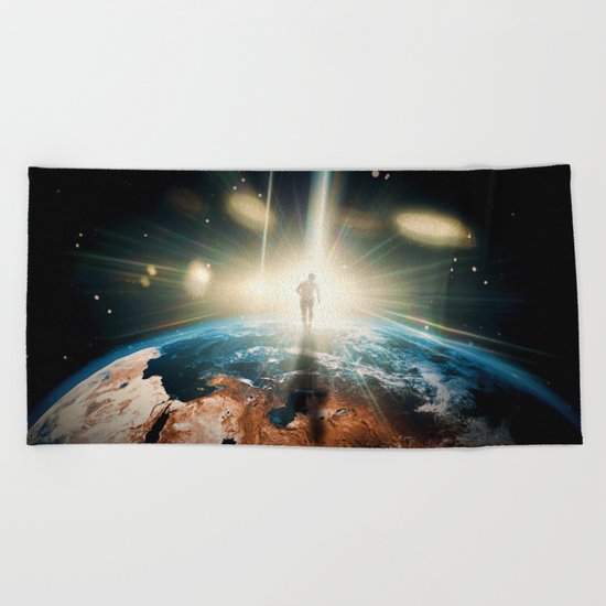 The Great Run Beach Towel