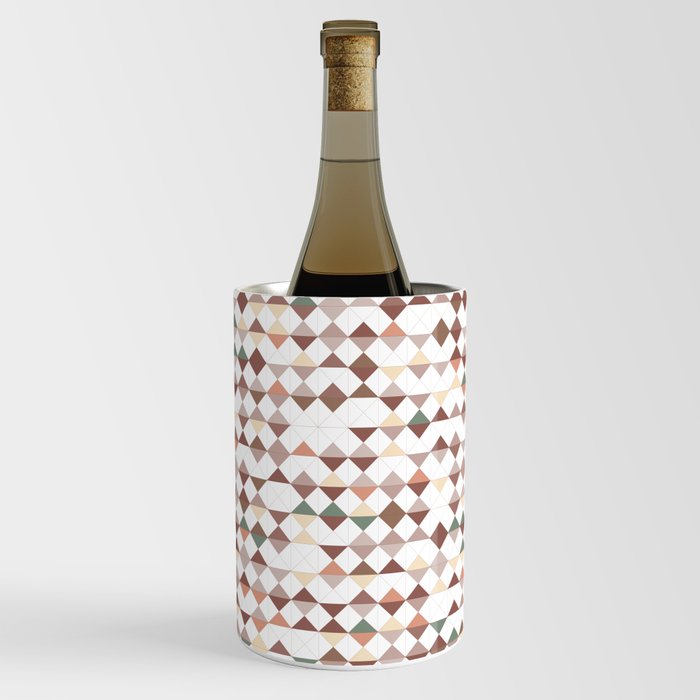 Fall diamond pattern Wine Chiller