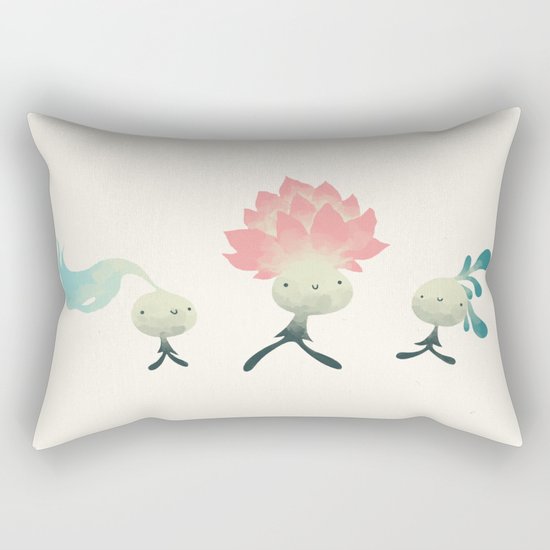 les microbes Rectangular Pillow