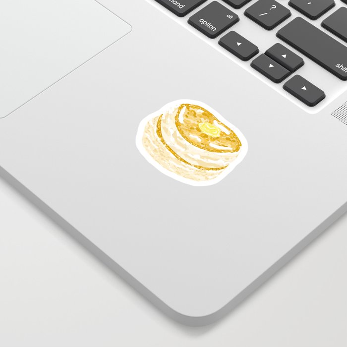 Pancake drawing Sticker