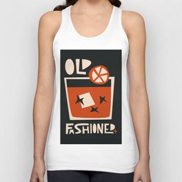 Old Fashioned Cocktail Unisex Tank Top
