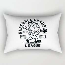 Baseball champion Japanese style. Baseball fans gifts. Rectangular Pillow