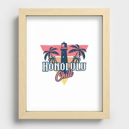 Honolulu chill Recessed Framed Print