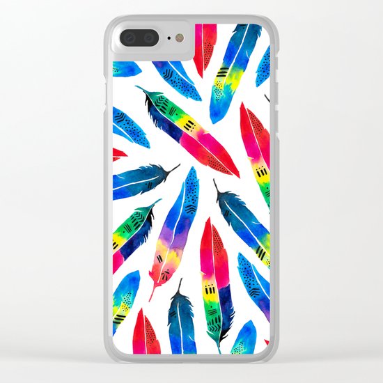 Exotic Parrot Clear iPhone Case