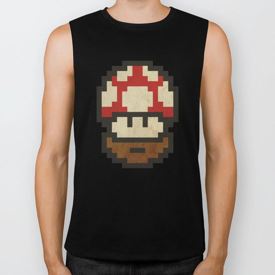 Bearded mushroom Biker Tank
