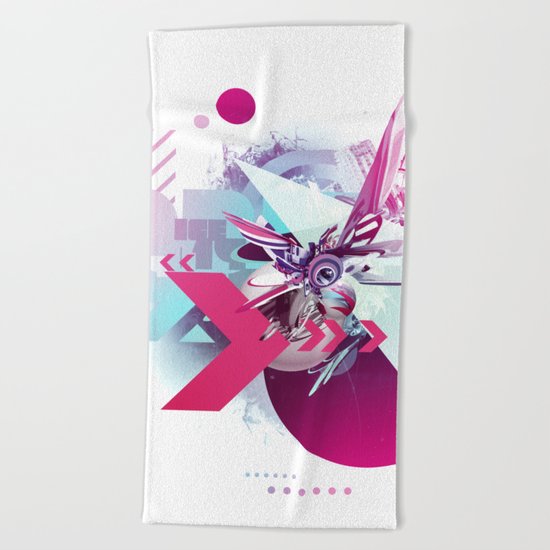 ice14 Beach Towel