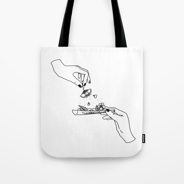 How to roll up your sadness? Tote Bag