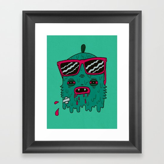 Dracula is my ex-BFF Framed Art Print