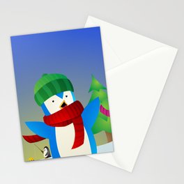 Snowy Pals Stationery Cards