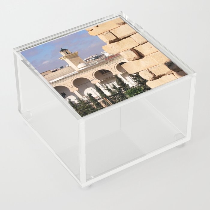 Views of a mosque, Tunisia Acrylic Box