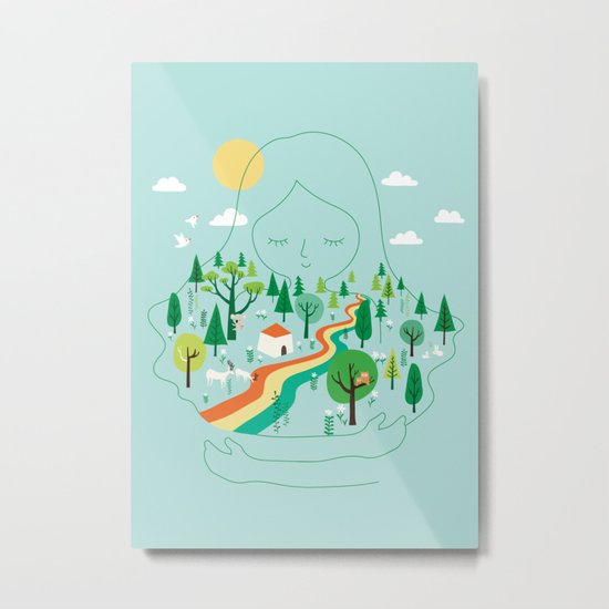 Mother Metal Print