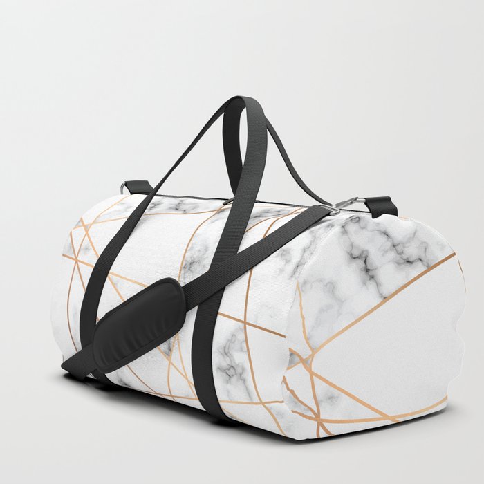 Marble Geometry 054 Duffle Bag