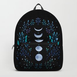 Moonlight Garden - Blue Backpack