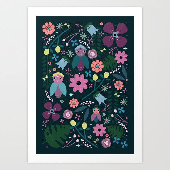 Creatures Art Print