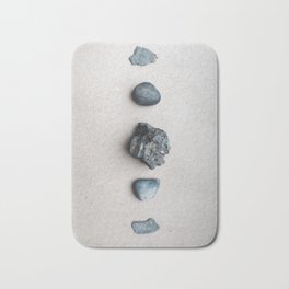 Rocky Bath Mat | Organic, Rock, Aesthetic, Nature, Photo, Digital, Natural, Minimalism, Minimal 
