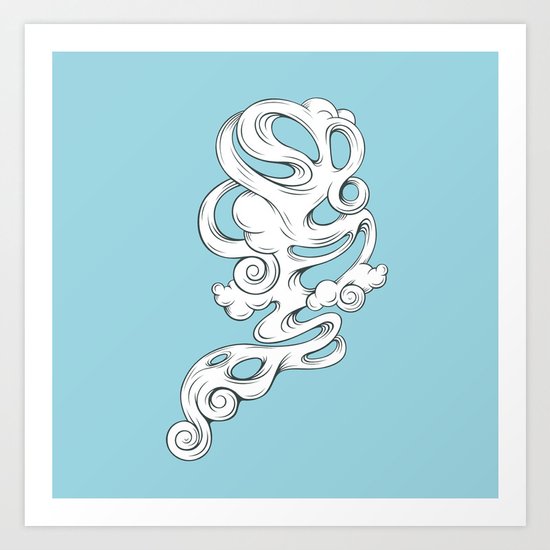Cirrus///1 Art Print