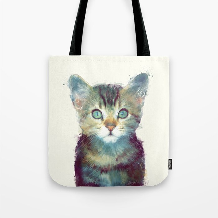 Cat // Aware Tote Bag by Amy Hamilton | Society6