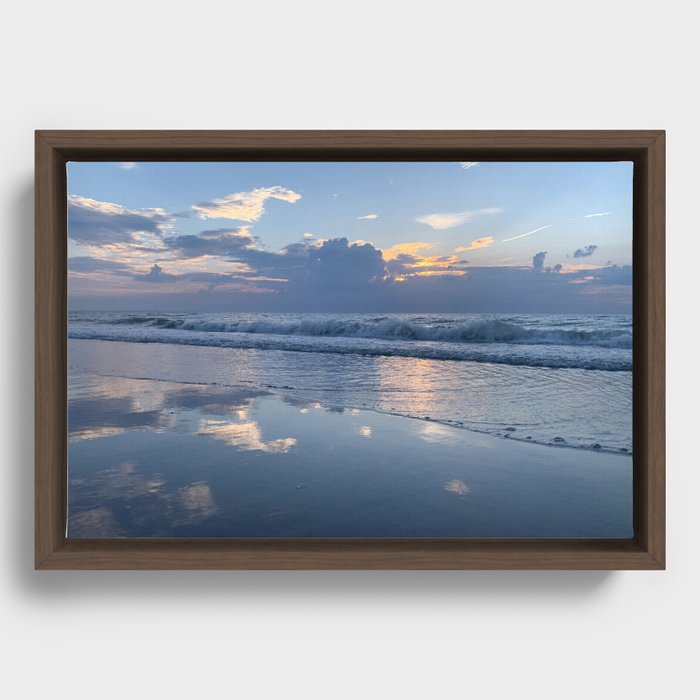 the Sea  Framed Canvas