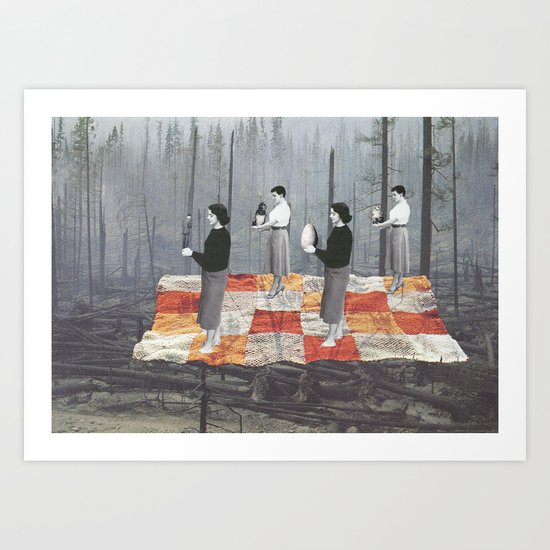 Les tisseuses Art Print