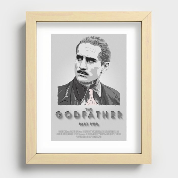 The Godfather - Part Two Recessed Framed Print