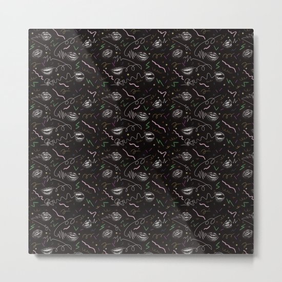 Speech Signals by Chrissy Curtin Metal Print