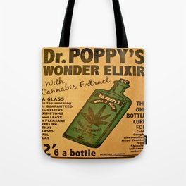 Vintage poster - Dr. Poppy's Wonder Elixir Tote Bag