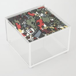 The Archer (Bogenschütze) Vasily Kandinsky Acrylic Box