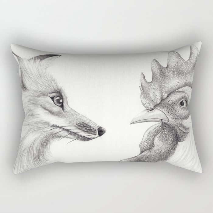 Reynaud & Chanticleer Rectangular Pillow