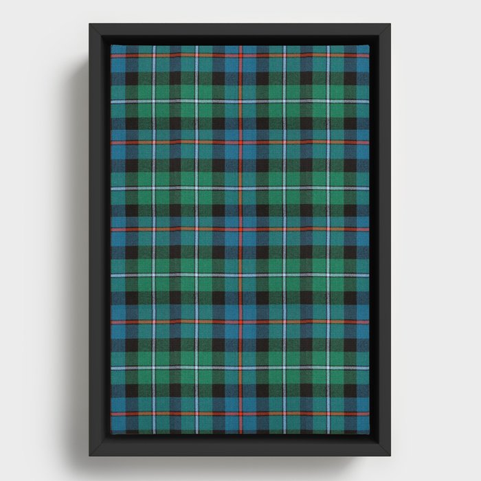 CAMPBELL OF CAWDOR ANCIENT PATTERN Framed Canvas
