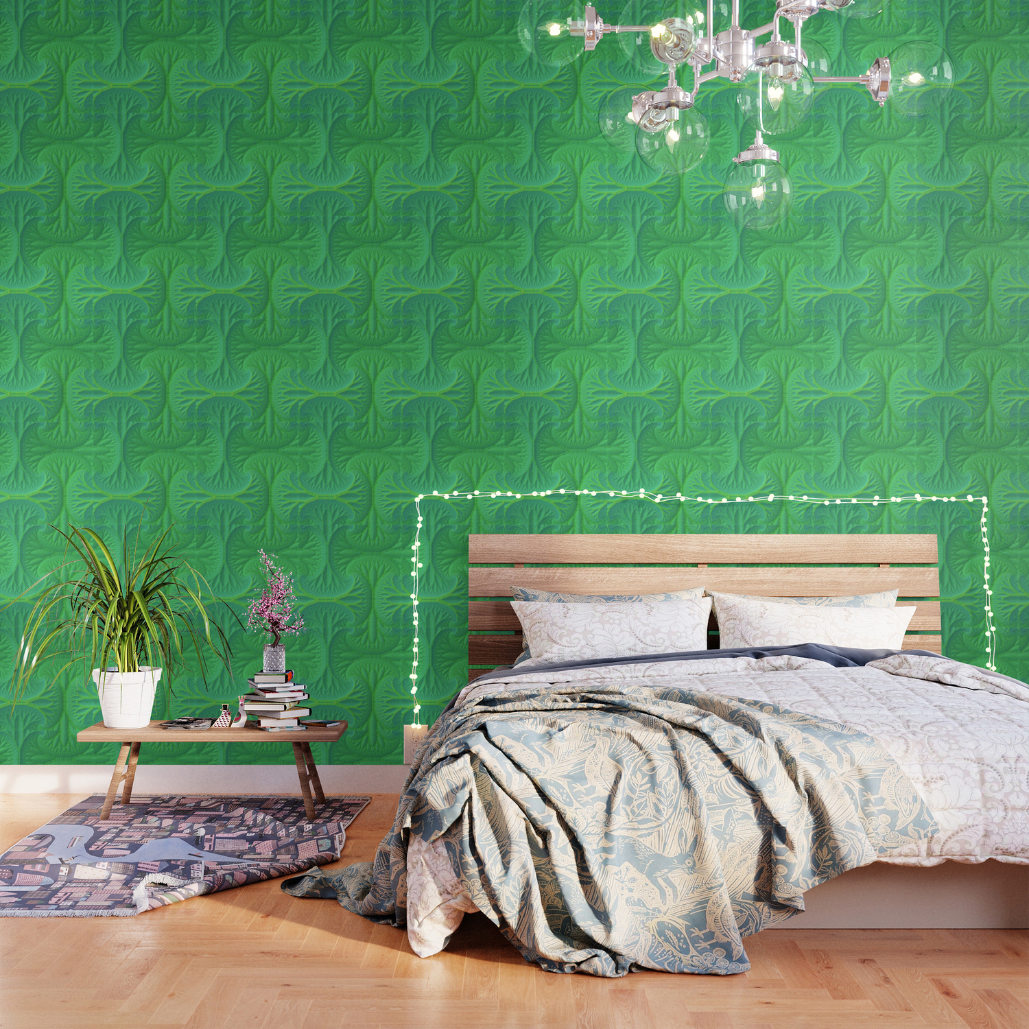 Greenery Wallpaper By Lyle58 Society6