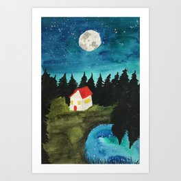 Northern Nights Art Print