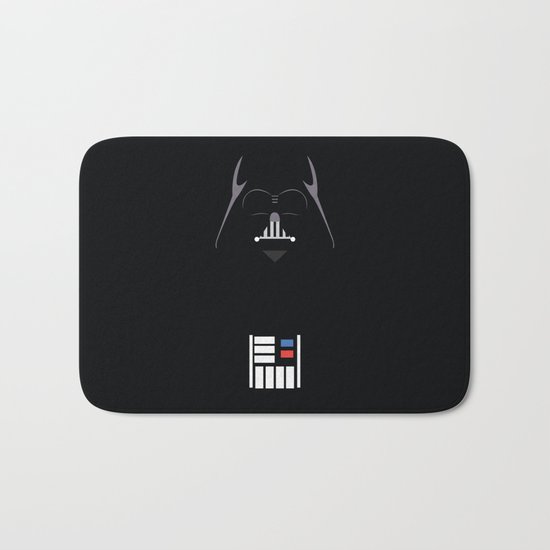 Star Wars - Darth Vader Minimalist Bath Mat
