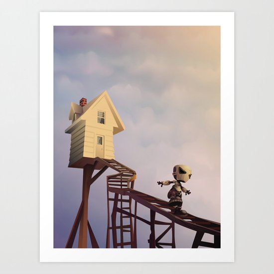 robots Art Print