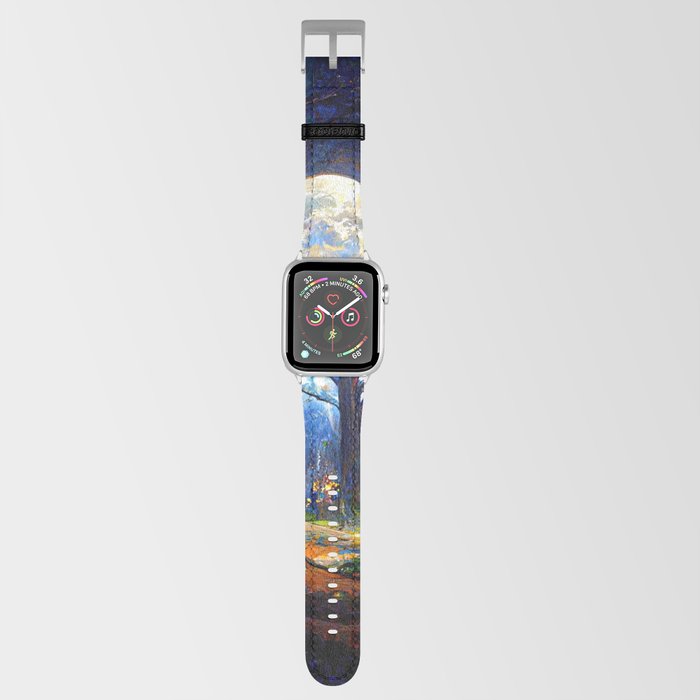 During a full moon night Apple Watch Band