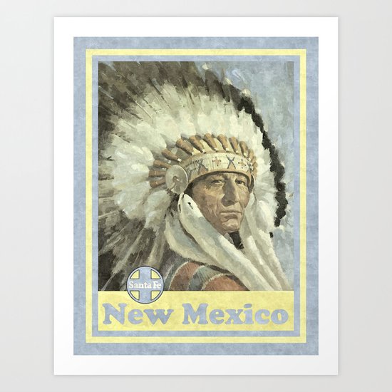 New Mexico Art Print