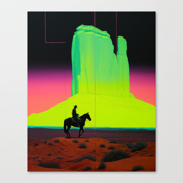 Neon West - S4 - 01 Canvas Print