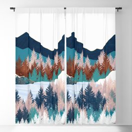 Summer Trees Blackout Curtain