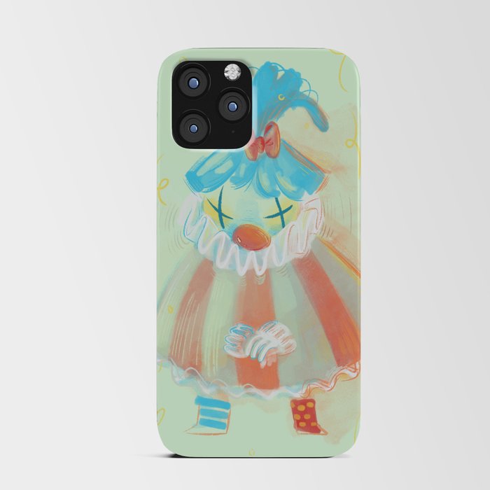 Cute Clown iPhone Card Case