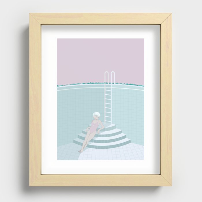 Emptied, Drained  Recessed Framed Print