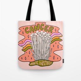 Cancer Mushroom Tote Bag