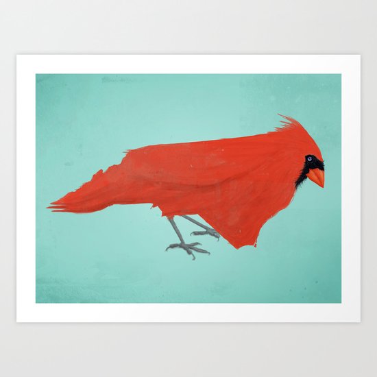 North Cardinalina Art Print