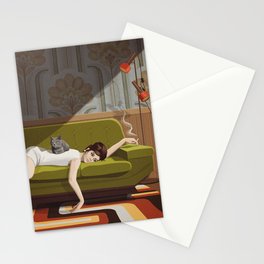 Waiting Game Stationery Cards