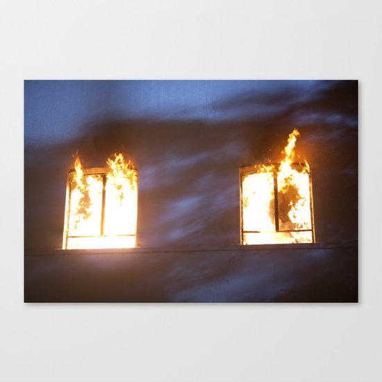 Ablaze Canvas Print