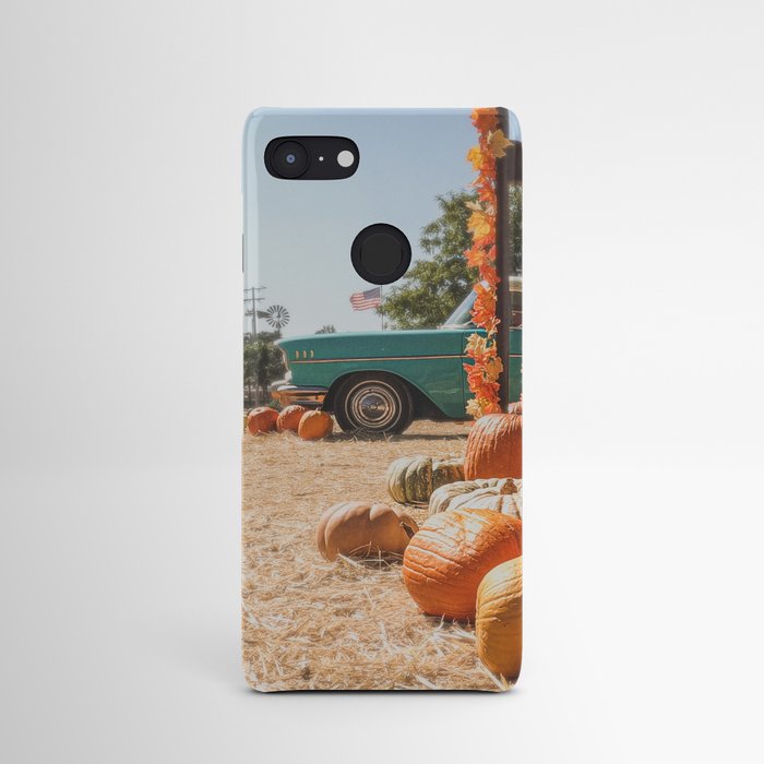 Pumpkins, old Caddy and USA Android Case