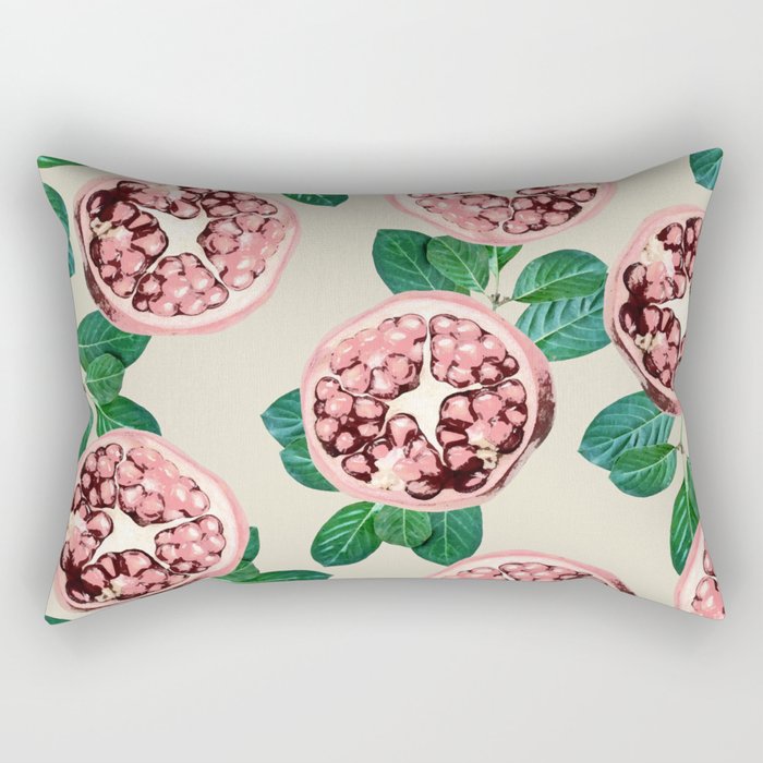 Pomegranate V2 #society6 #decor #buyart Rectangular Pillow
