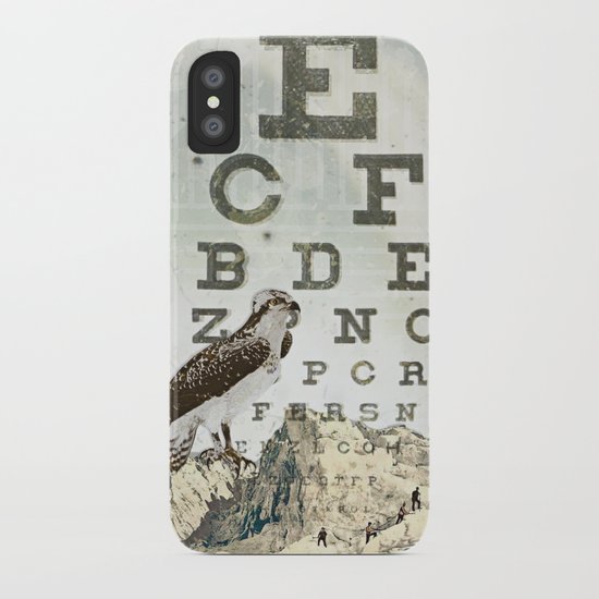 eye chart II iPhone Case