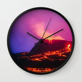 Volcano 2021 Wall Clock