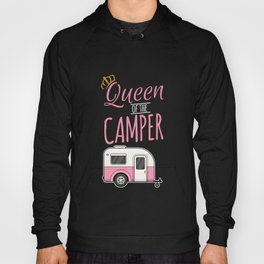 Pink queen of camper Hoody
