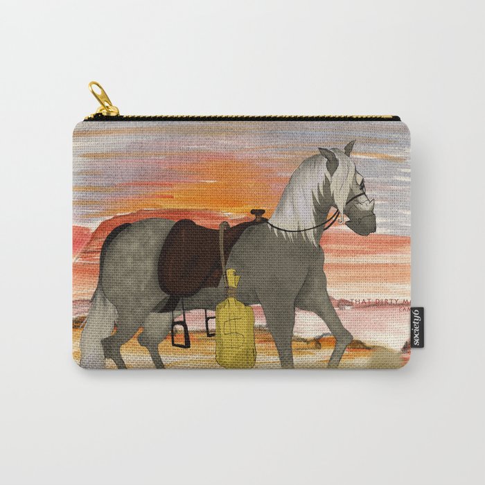 SenditBack - Greyfox's horse Carry-All Pouch